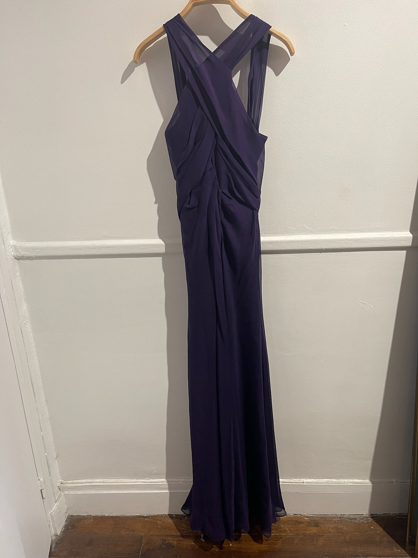 Robe Diane Von Furstenberg violette T.36