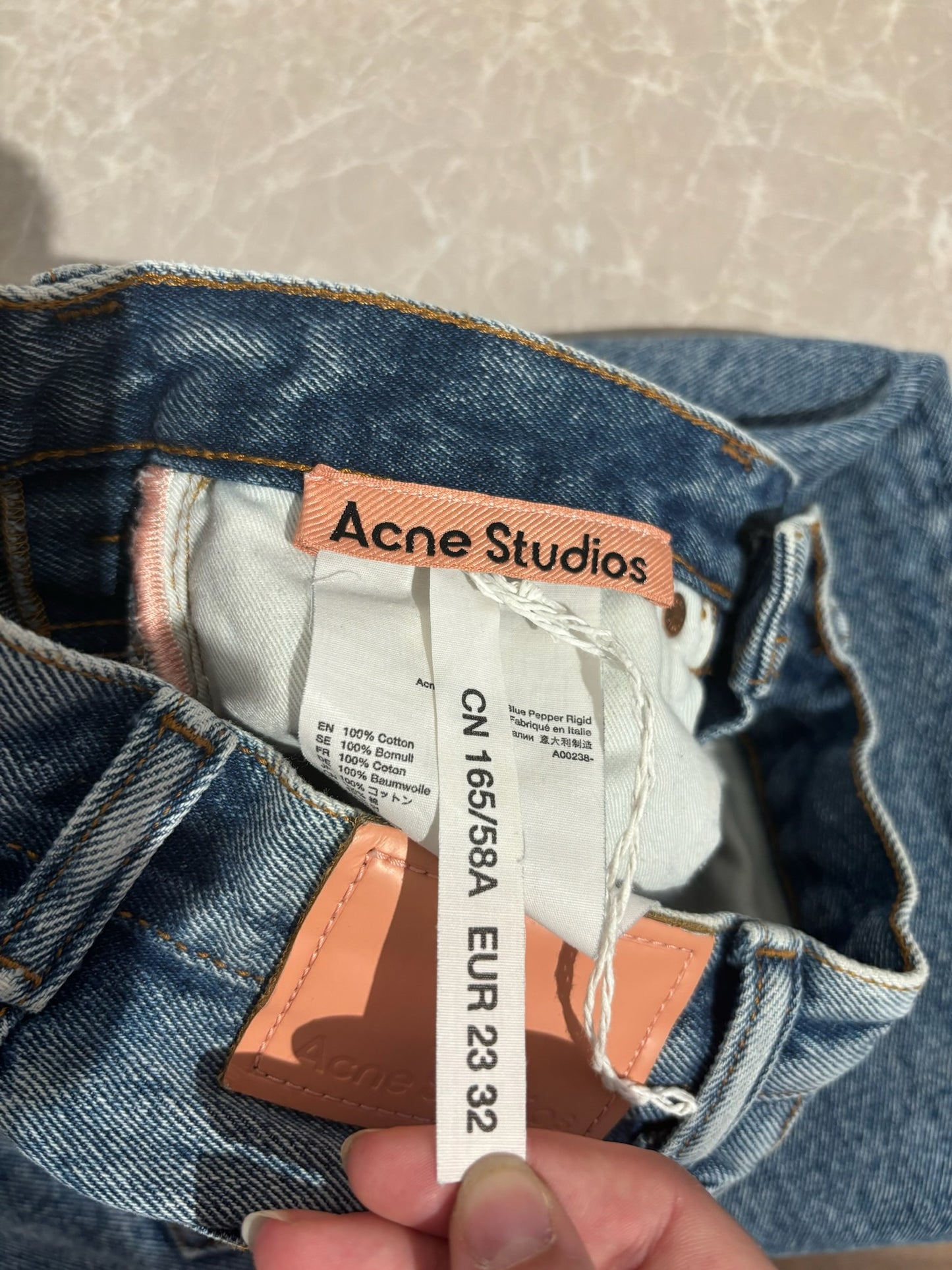 Jeans Acne Studios bleu T.23