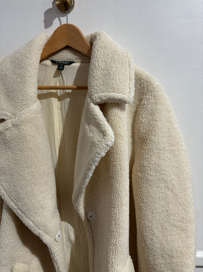 Manteau Ralph Lauren blanc T.XL