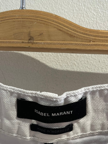 Jeans Isabel Marant blanc T.36
