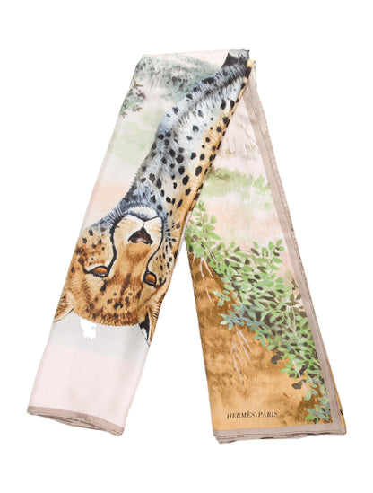 Foulard Hermes 140 Acinonyx Jubatus NEUF