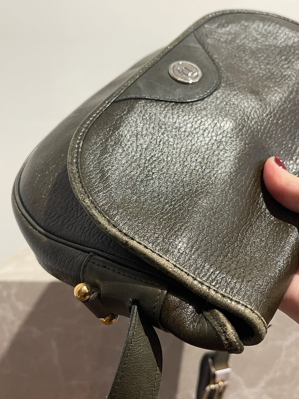 Sac Dior kaki vintage