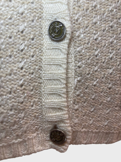Cardigan Chanel beige T.36