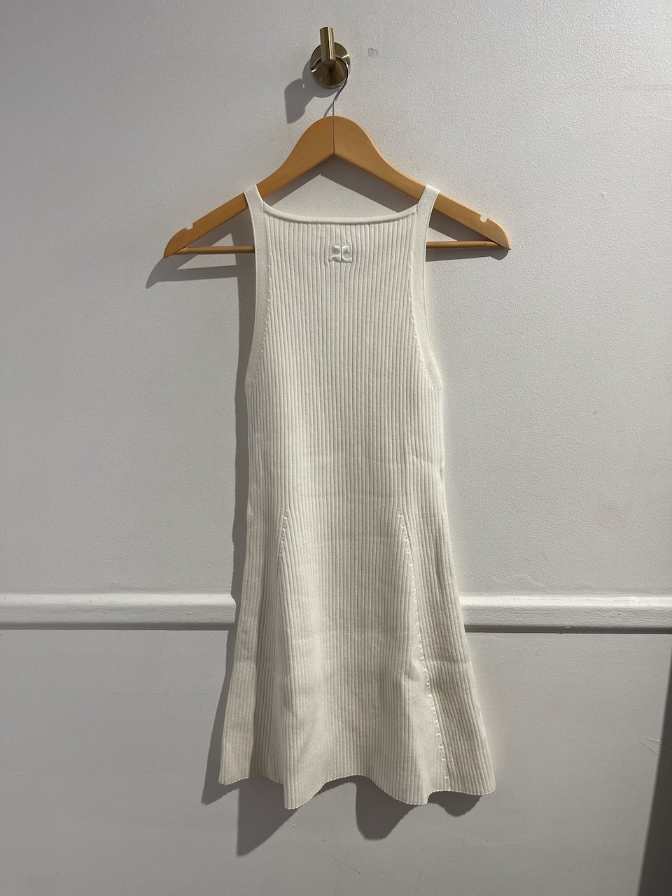 Robe Courrèges blanche T.2