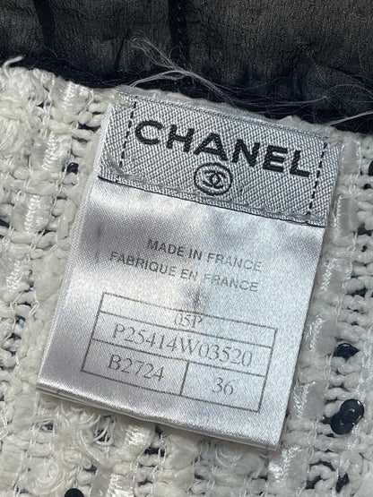 Veste Chanel blanche T.36