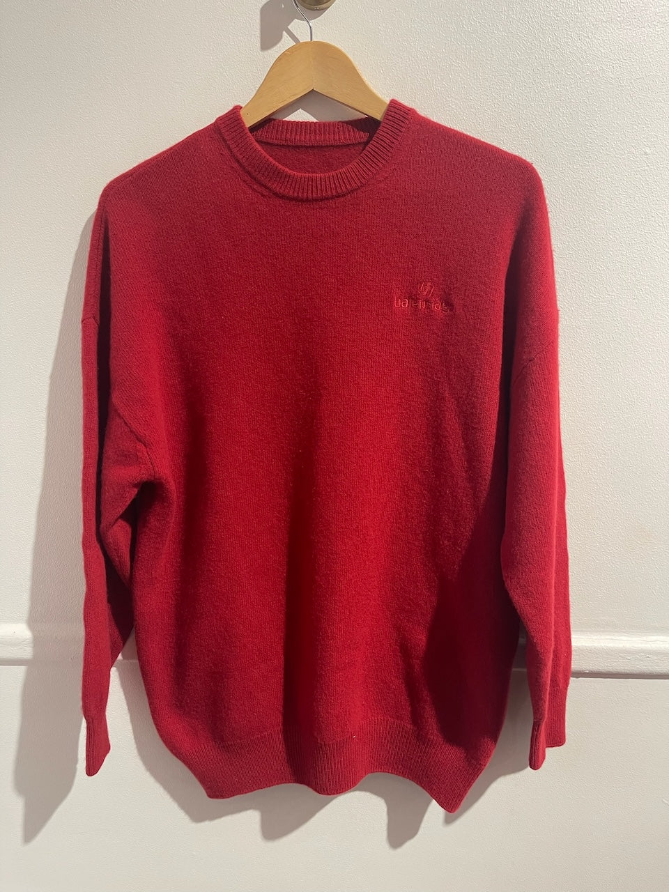 Pull Balenciaga rouge T.XS