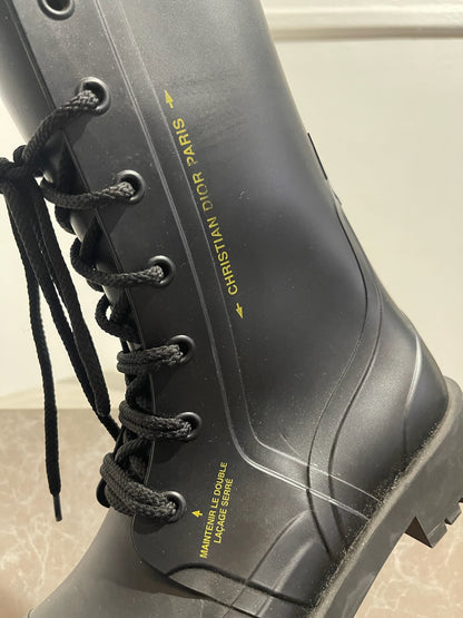 Bottes Dior noires T.42