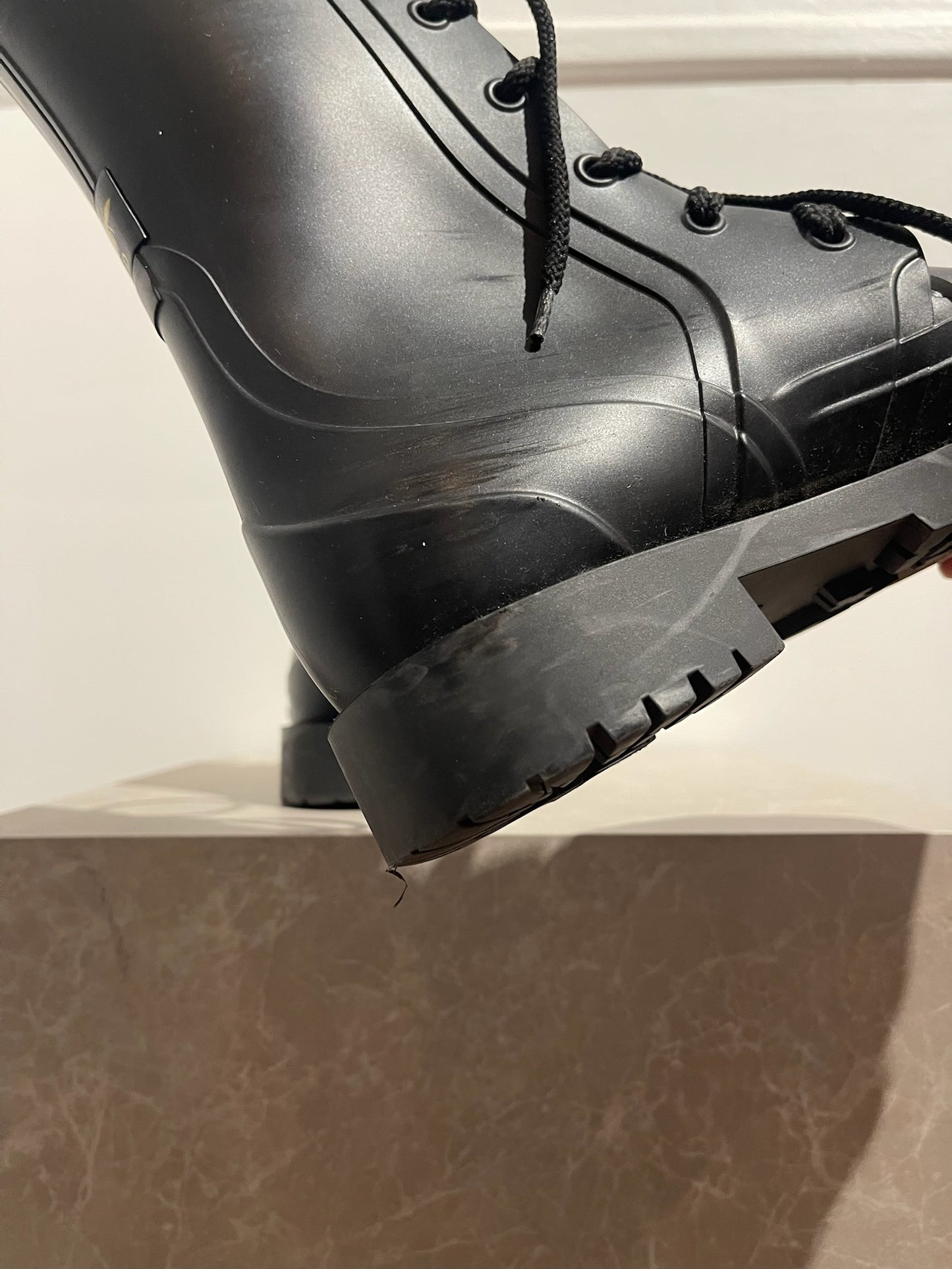 Bottes Dior noires T.42