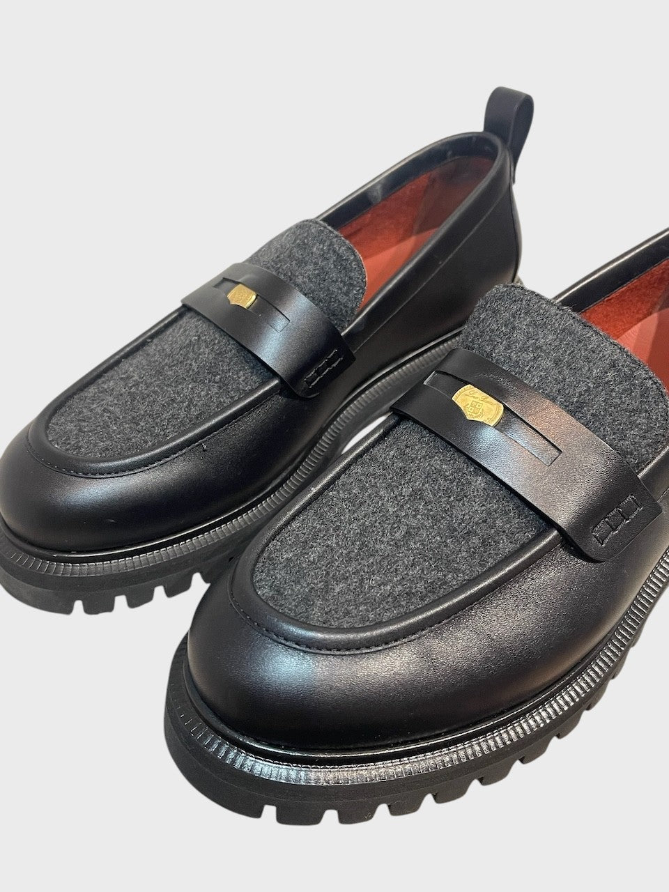 Mocassins Loro Piana noirs T.41