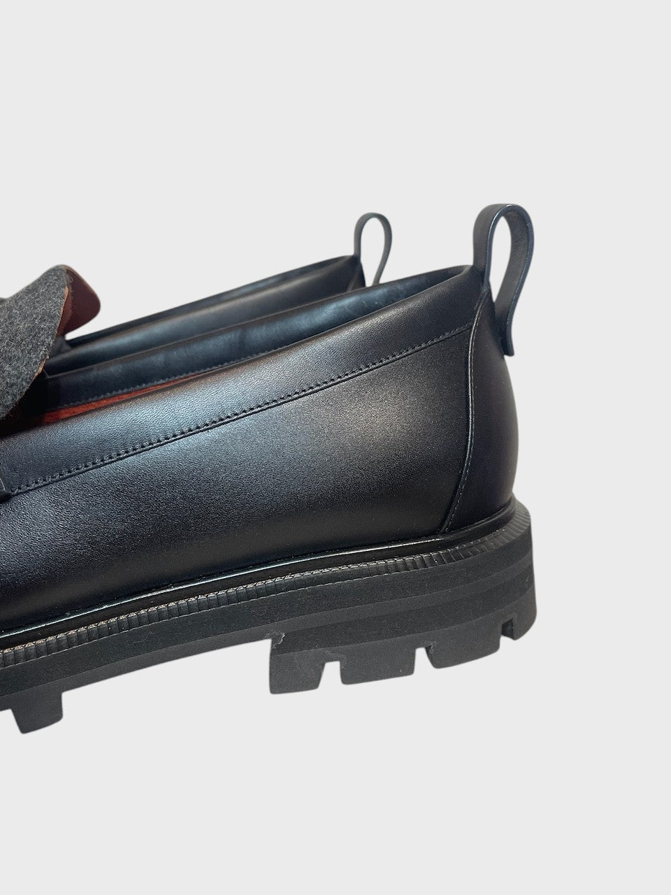 Mocassins Loro Piana noirs T.41