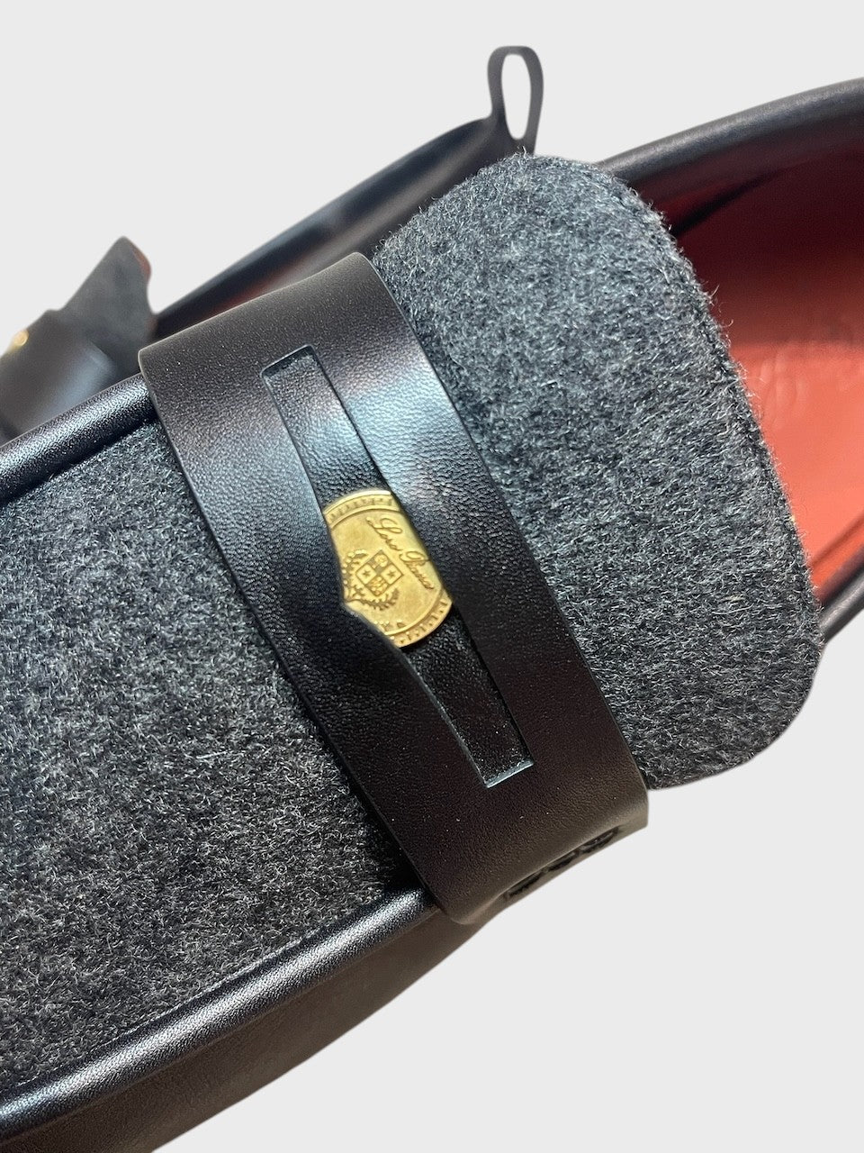 Mocassins Loro Piana noirs T.41