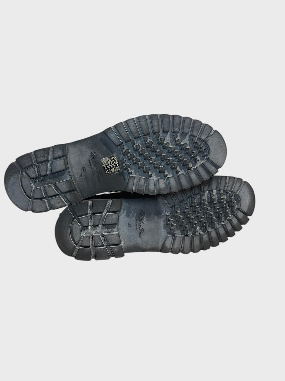 Mocassins Loro Piana noirs T.41