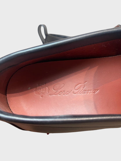 Mocassins Loro Piana noirs T.41