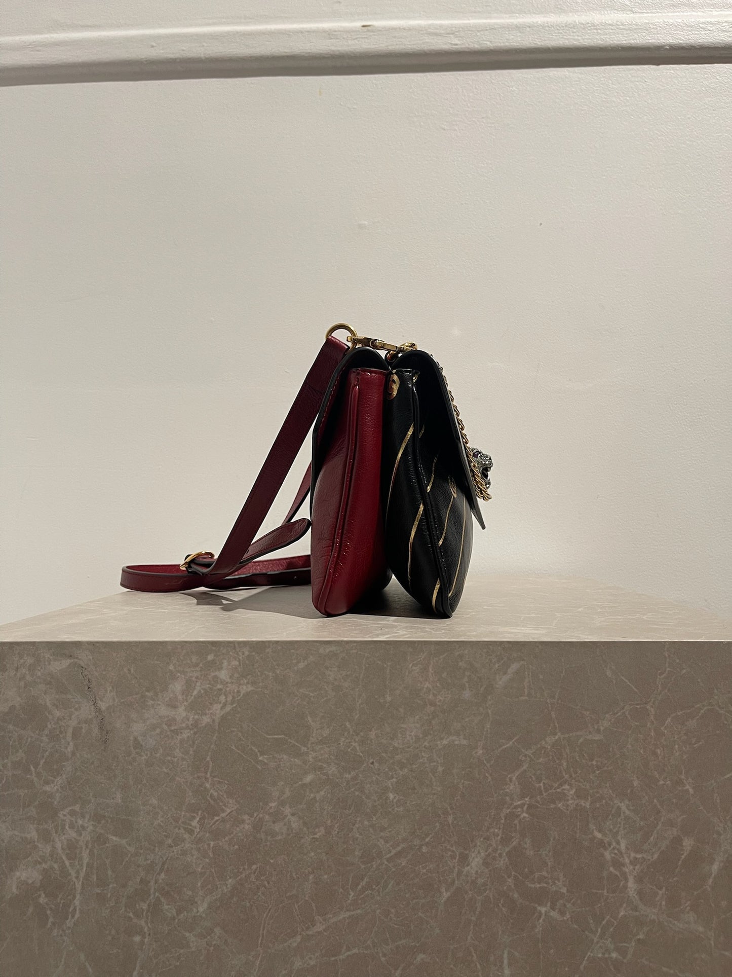 Sac Gucci Thiara rouge et noir