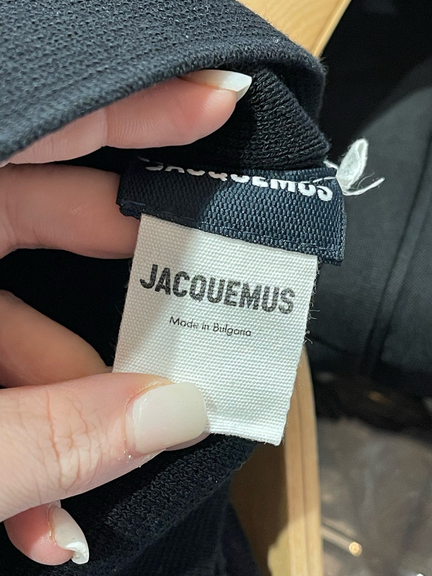 Top Jacquemus noir T.36