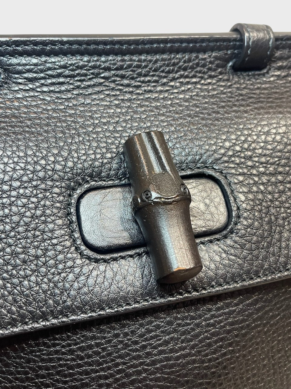 Sac Gucci Bamboo Daily noir