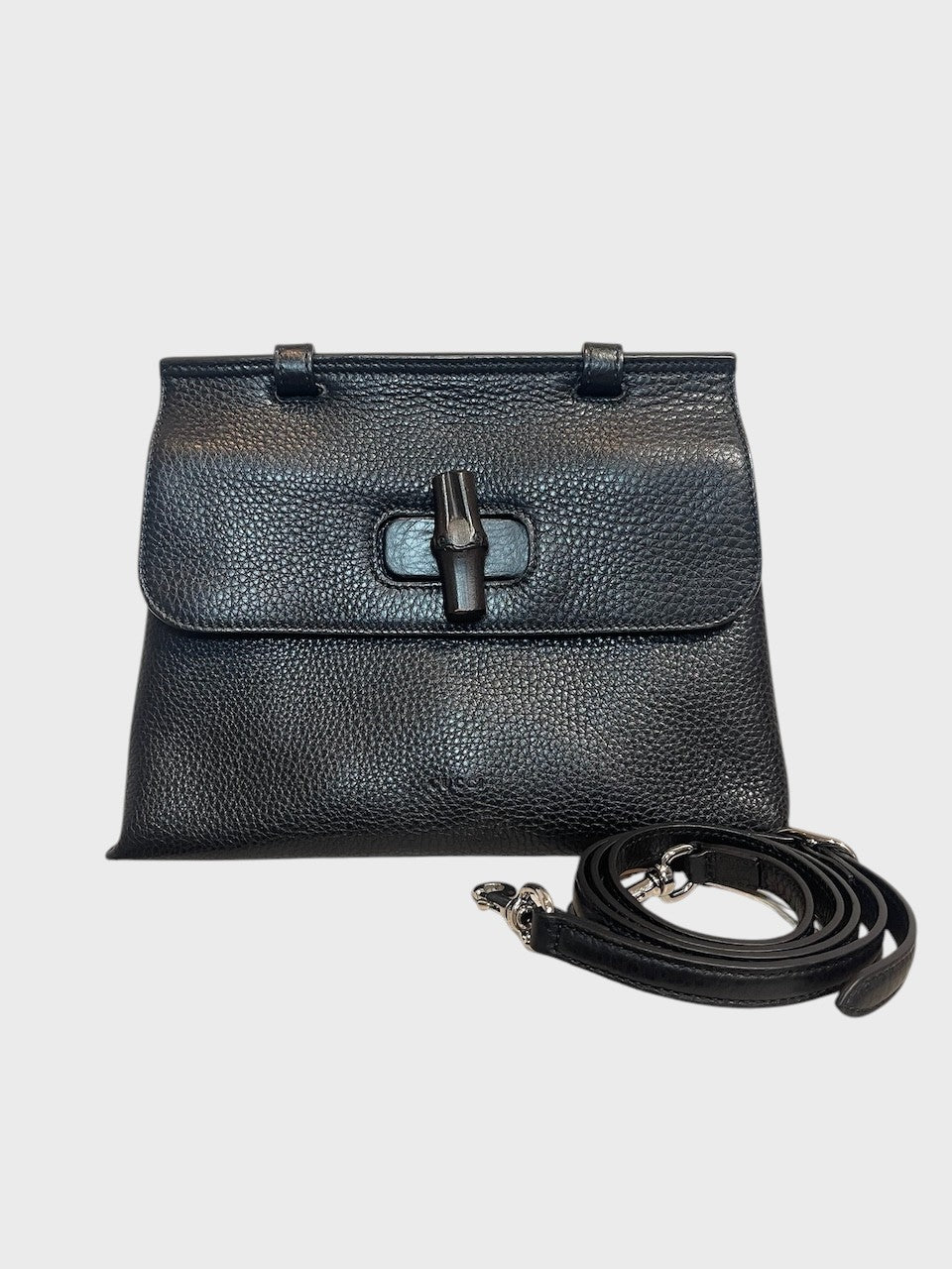 Sac Gucci Bamboo Daily noir