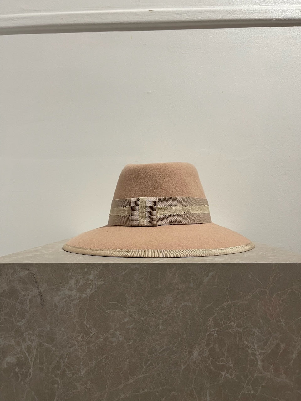 Chapeau Maison Michel rose T.L