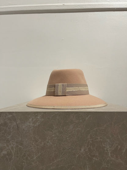 Chapeau Maison Michel rose T.L