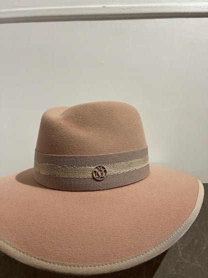 Chapeau Maison Michel rose T.L