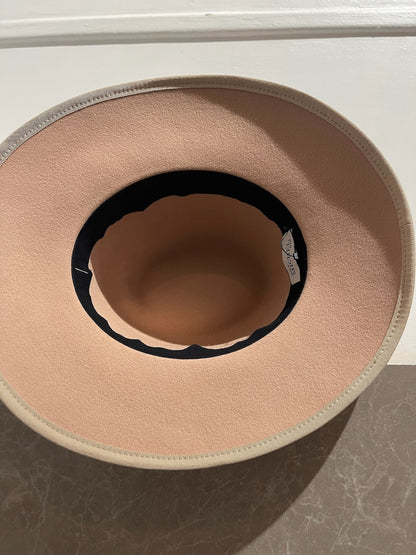 Chapeau Maison Michel rose T.L