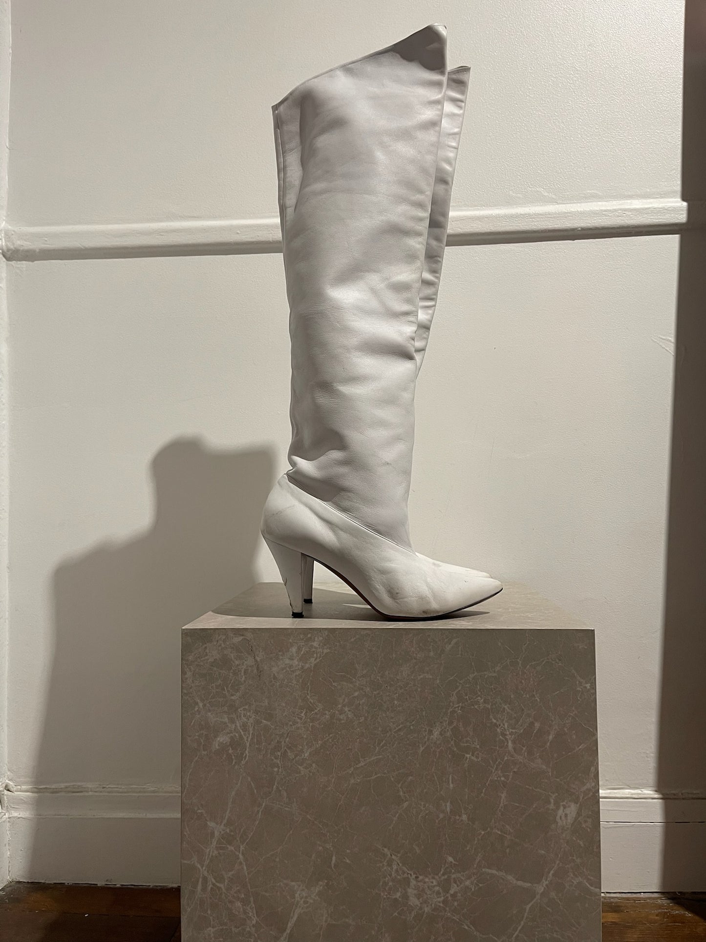 Bottes Givenchy blanche T.41