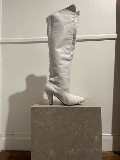 Bottes Givenchy blanche T.41