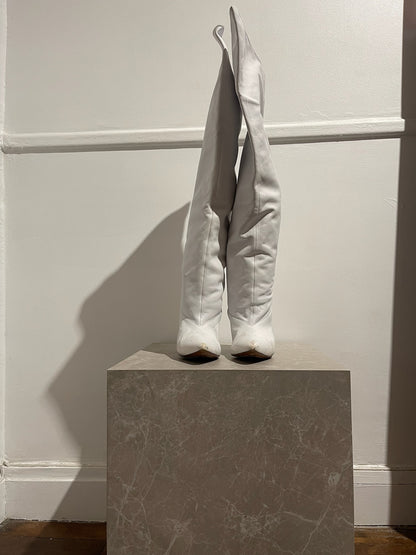 Bottes Givenchy blanche T.41