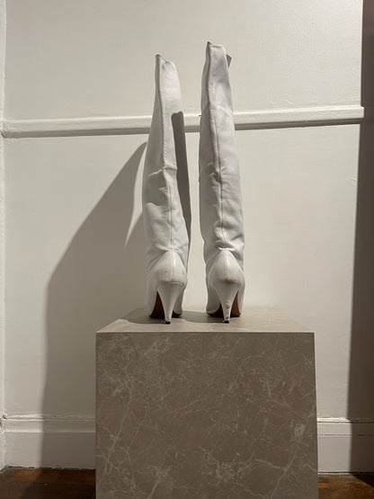 Bottes Givenchy blanche T.41