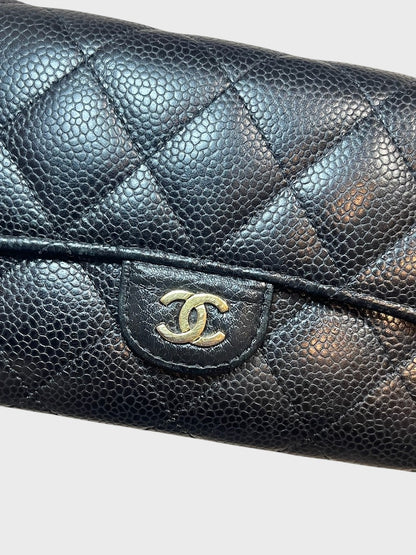Portefeuille Chanel Timeless noir