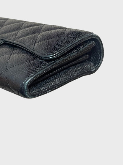 Portefeuille Chanel Timeless noir