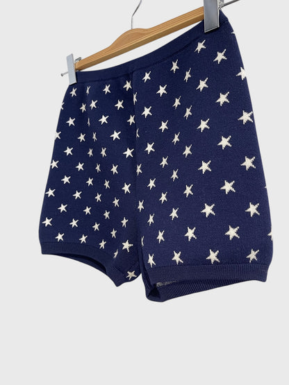 Short Miu Miu bleu T.34