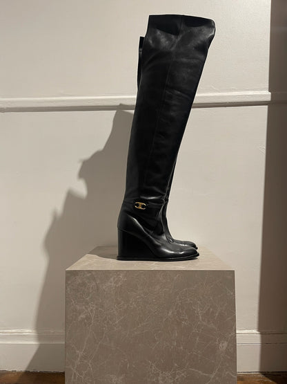 Bottes Celine noires T.37