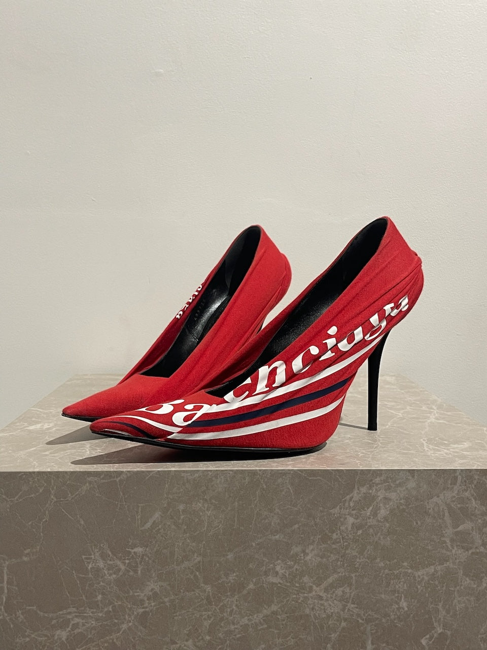 Escarpins Balenciaga rouge T.40