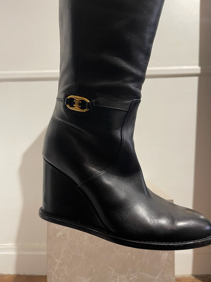 Bottes Celine noires T.37