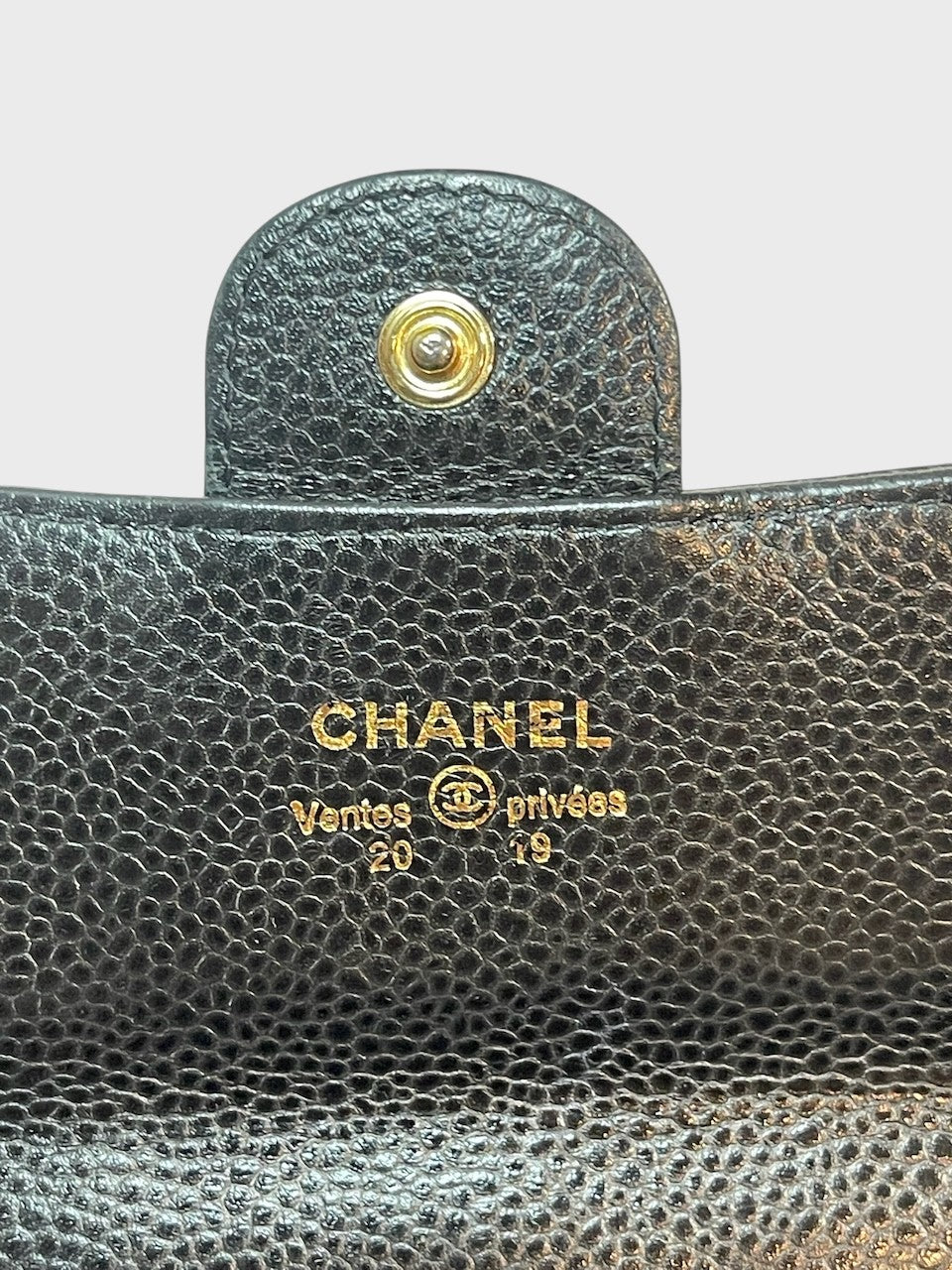 Portefeuille Chanel Timeless noir