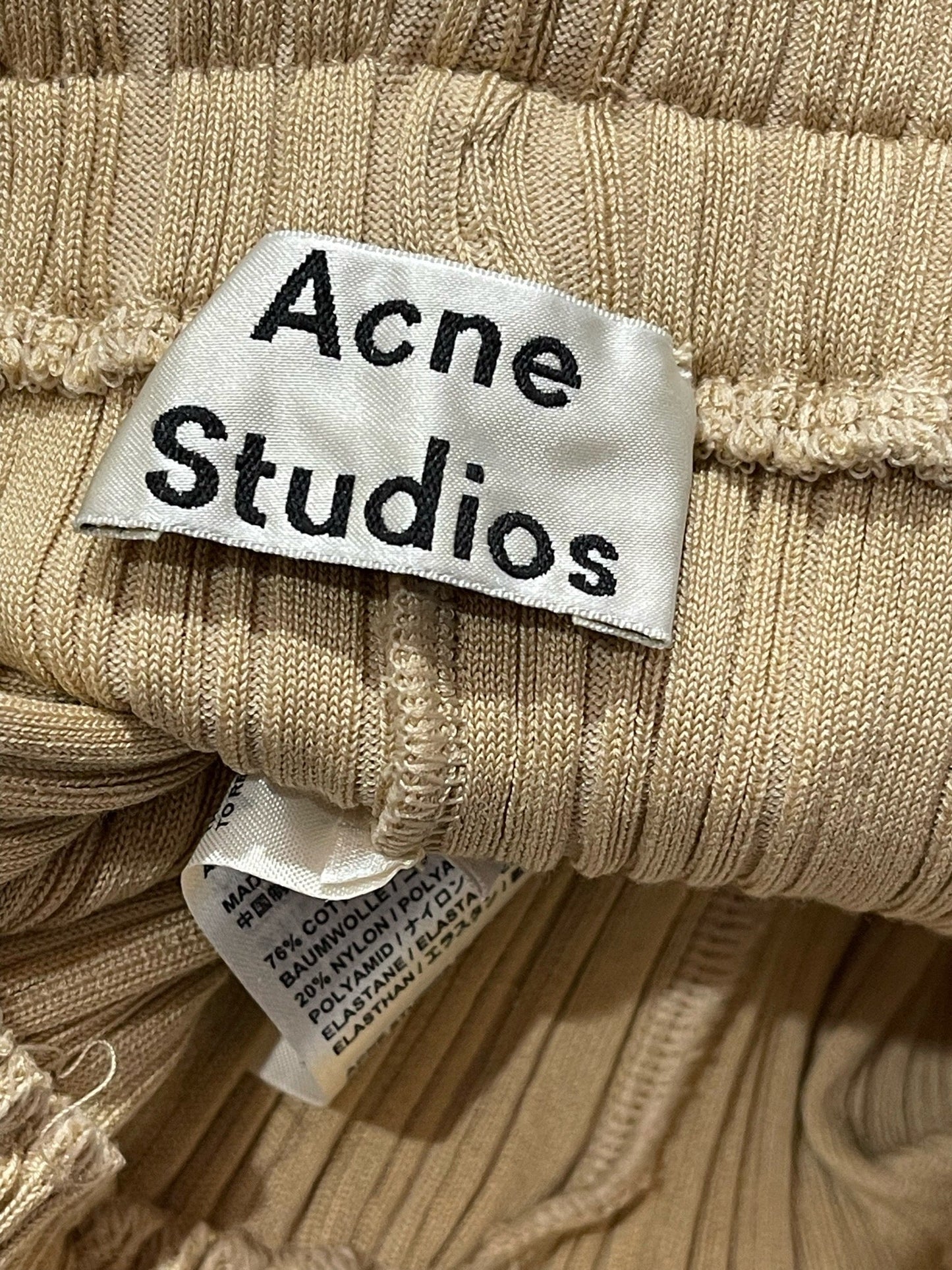 Pantalon Acne Studios beige T.XS