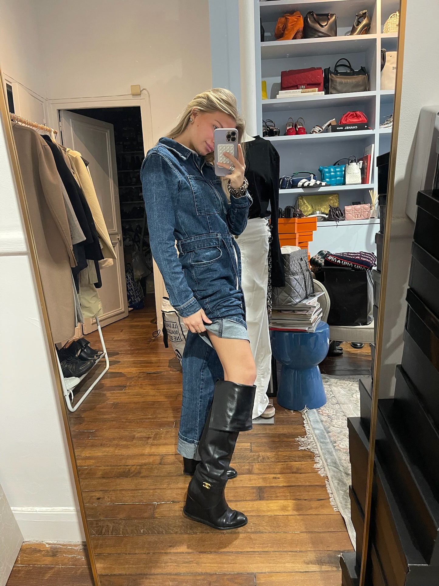 Bottes Celine noires T.37