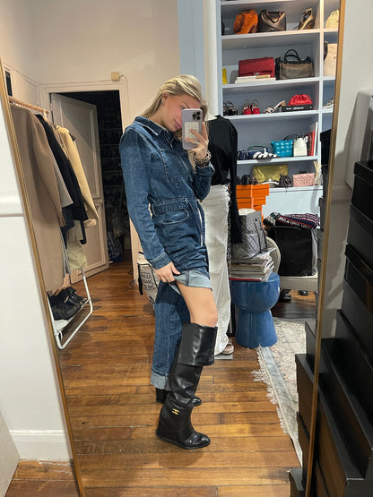 Bottes Celine noires T.37