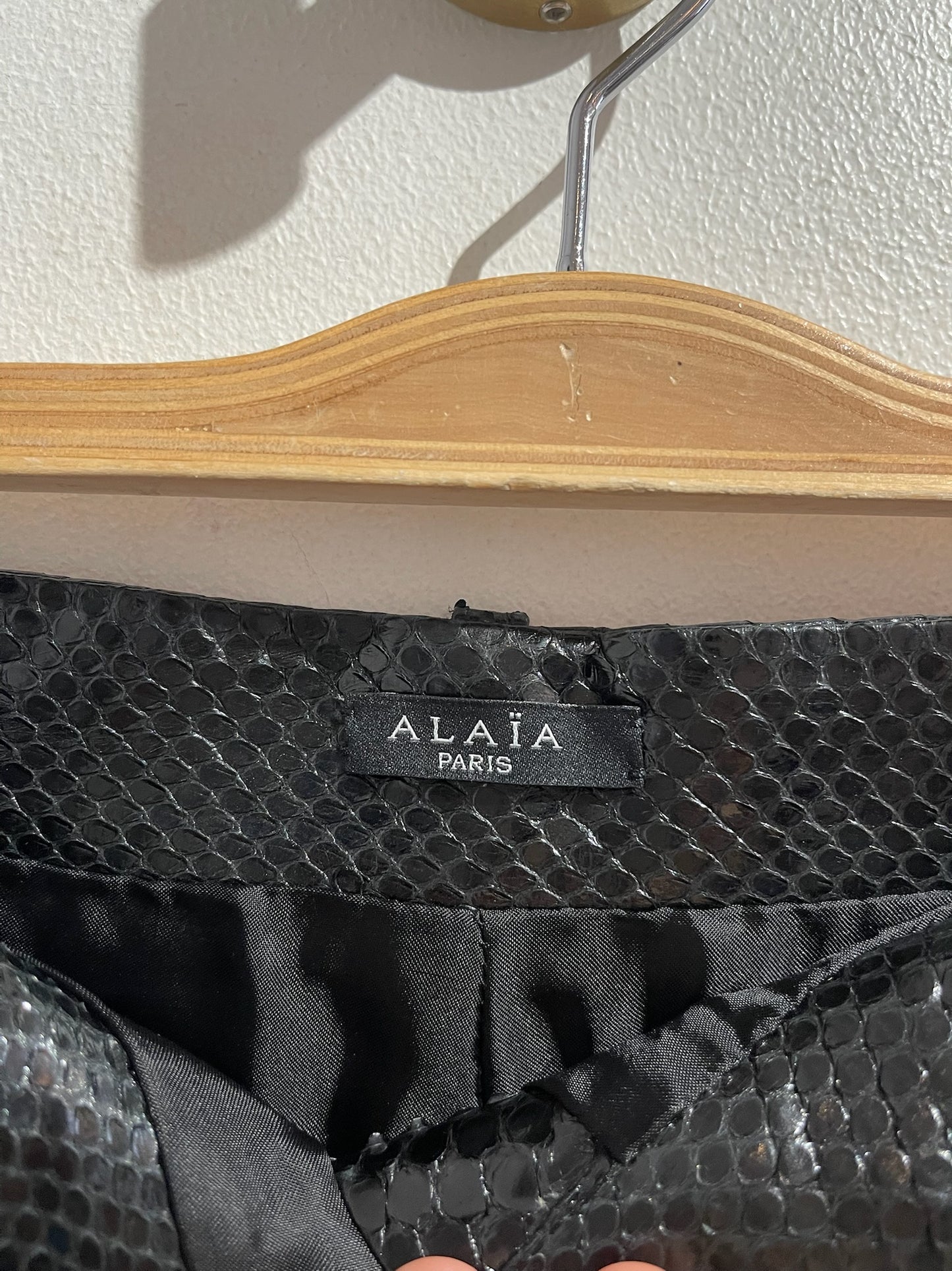 Short Alaia noir T.38
