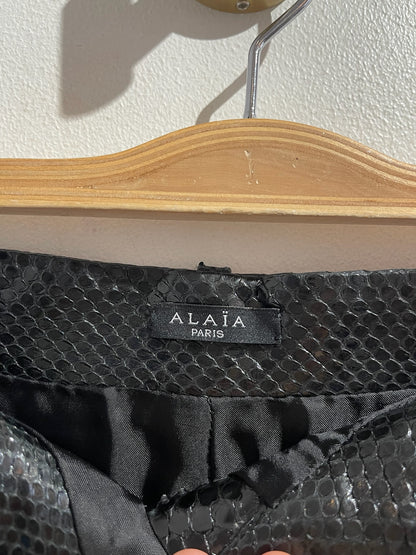 Short Alaia noir T.38