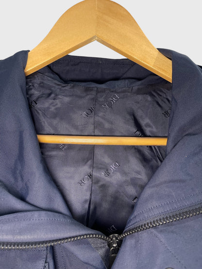 Parka Dior bleu marine T.46