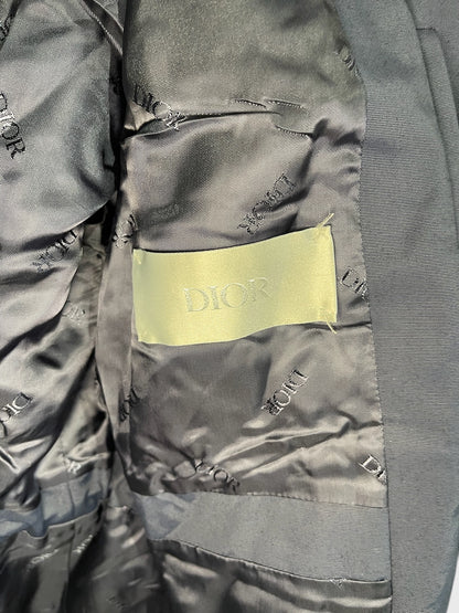 Parka Dior bleu marine T.46