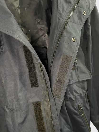 Parka Dior bleu marine T.46
