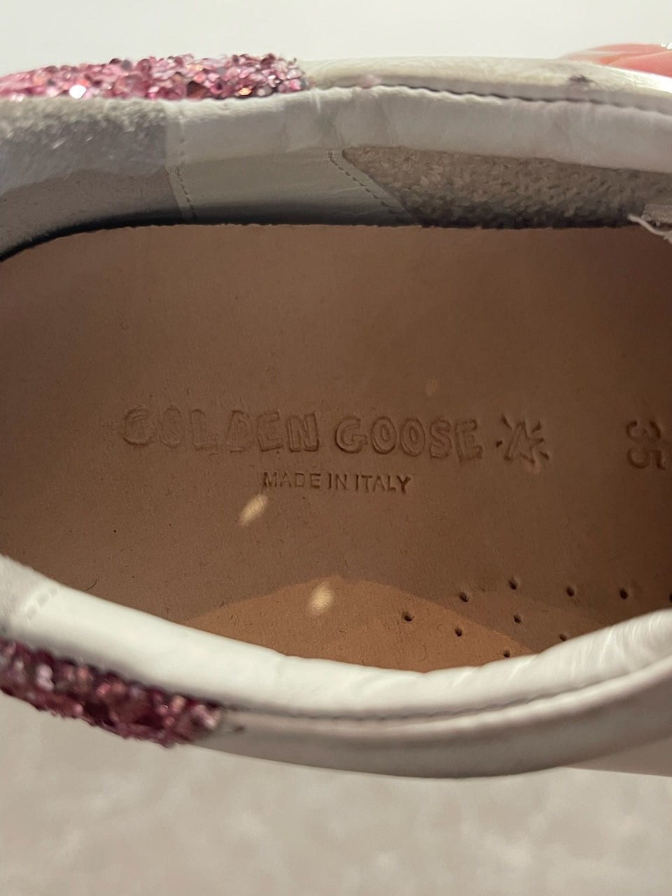 Baskets Golden Goose blanches T.35