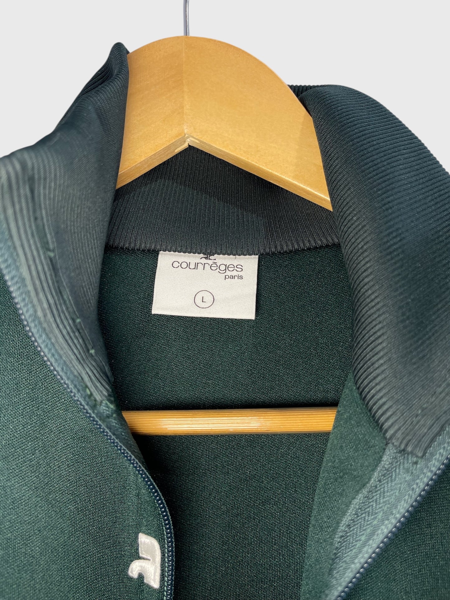 Veste Courrèges verte T.L