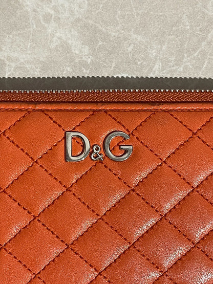 Portefeuille Dolce & Gabbana orange