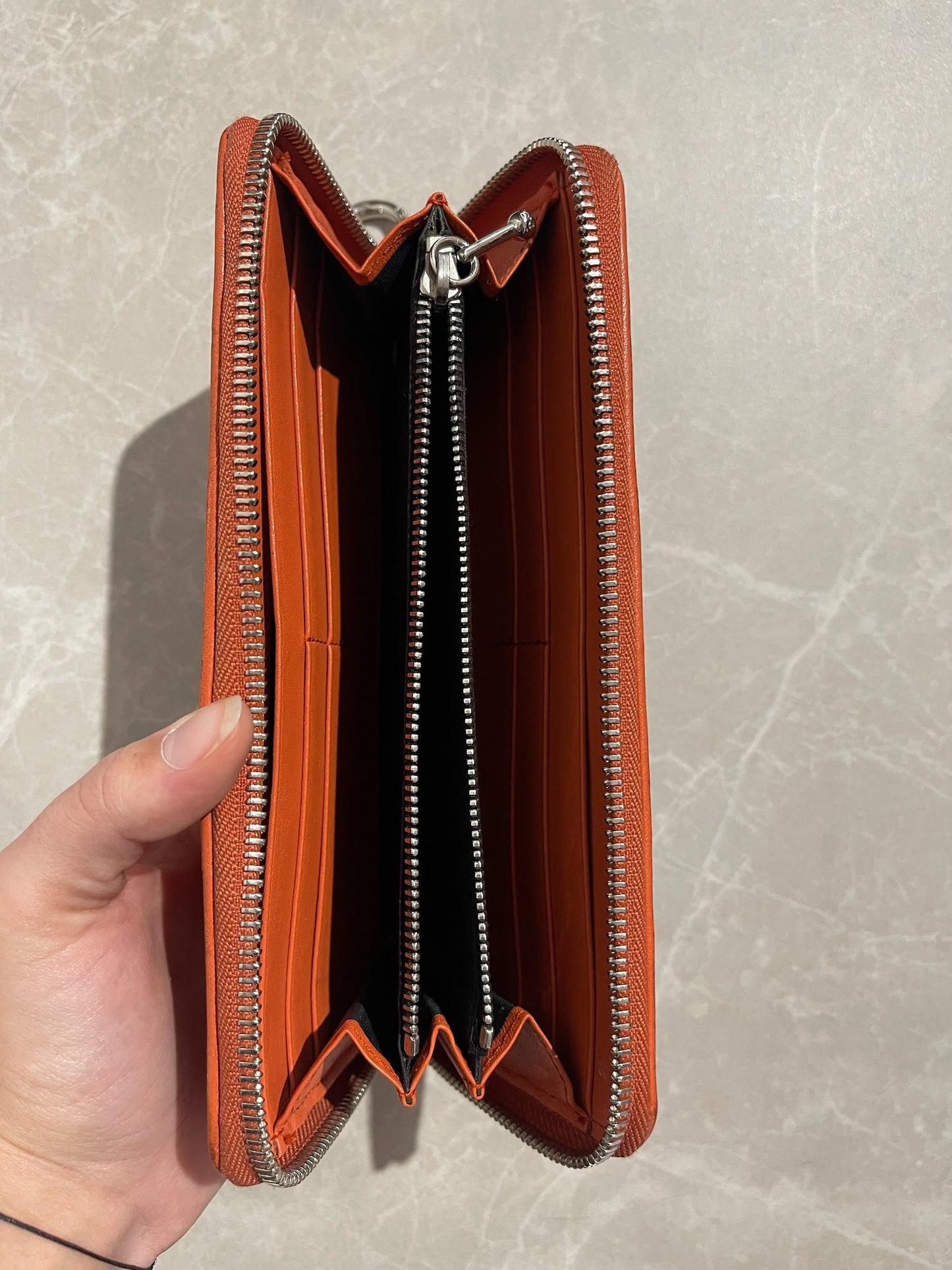 Portefeuille Dolce & Gabbana orange