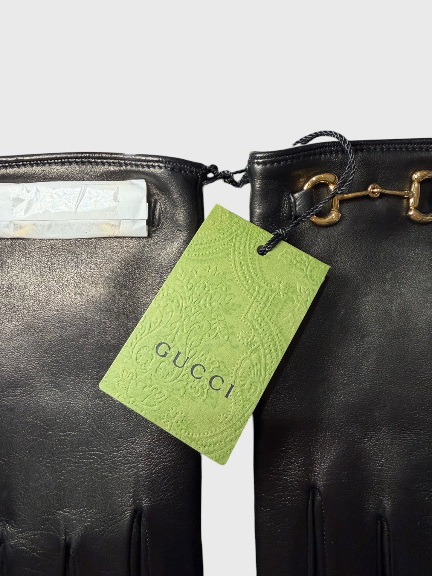 Gants Gucci noirs T.S