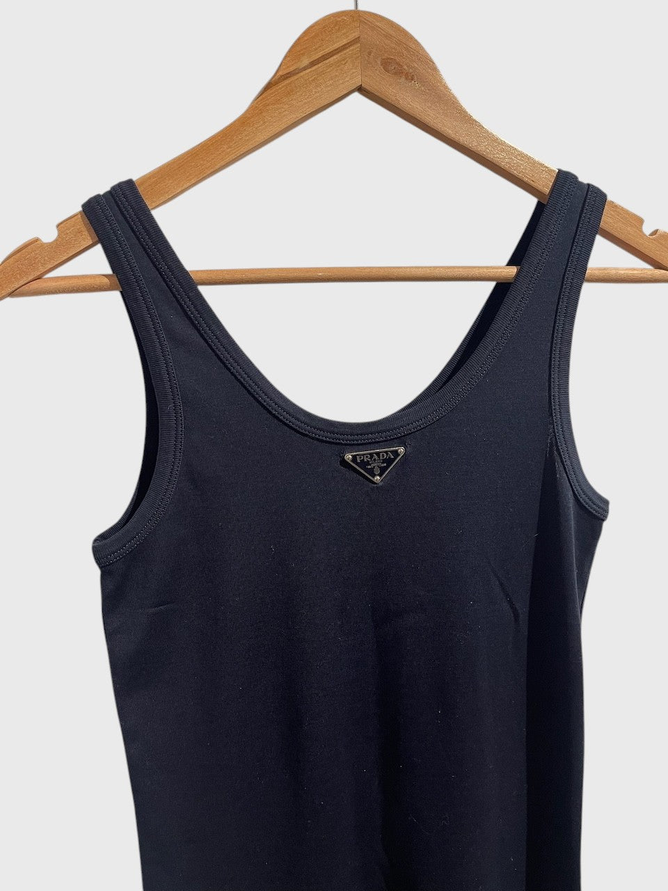 Robe Prada bleu marine T.36